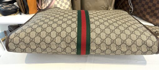 Gucci Supreme Monogram Large Rajah Chain Tote Beige New Acero with Pouch - Image 16
