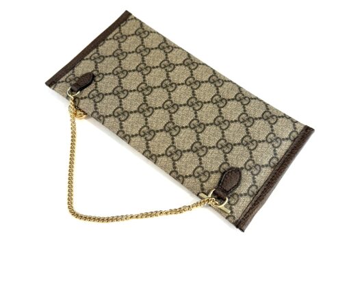 Gucci Supreme Monogram Large Rajah Chain Tote Beige New Acero with Pouch - Image 20