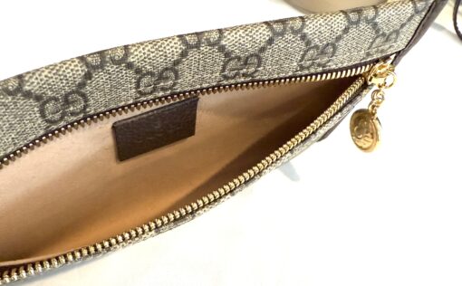 Gucci Supreme Monogram Large Rajah Chain Tote Beige New Acero with Pouch - Image 22