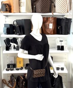 Louis Vuitton Damier Ebene Pochette Florentine 2