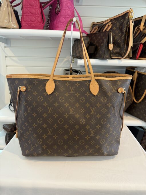 Louis Vuitton Monogram Neverfull GM Tan Interior - Image 21