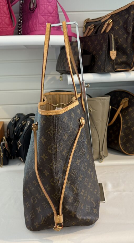 Louis Vuitton Monogram Neverfull GM Tan Interior - Image 6