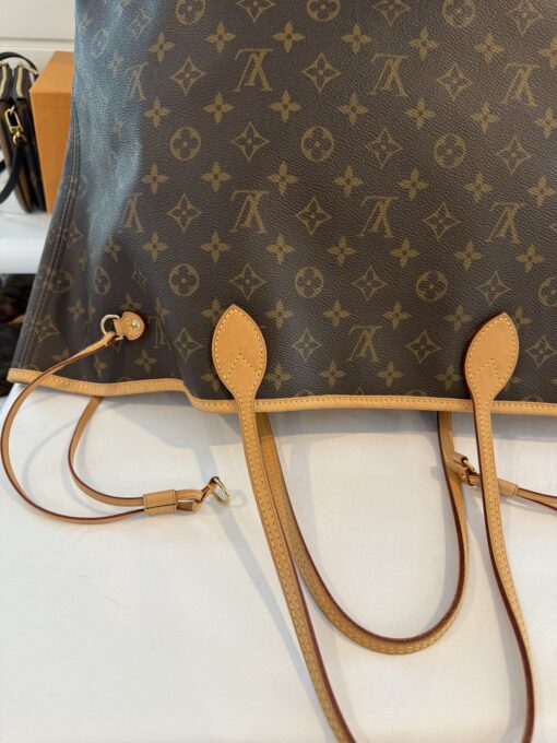 Louis Vuitton Monogram Neverfull GM Tan Interior - Image 8