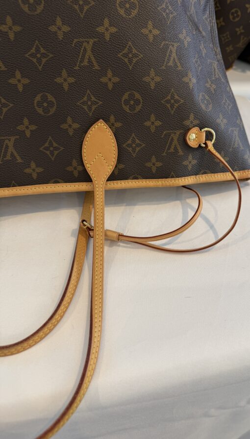 Louis Vuitton Monogram Neverfull GM Tan Interior - Image 22