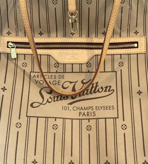 Louis Vuitton Monogram Neverfull GM Tan Interior - Image 10