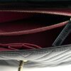 Chanel Aged Calfskin Chevron Quilted Small Coco Handle Flap Black 25