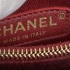 Chanel Aged Calfskin Chevron Quilted Small Coco Handle Flap Black 11