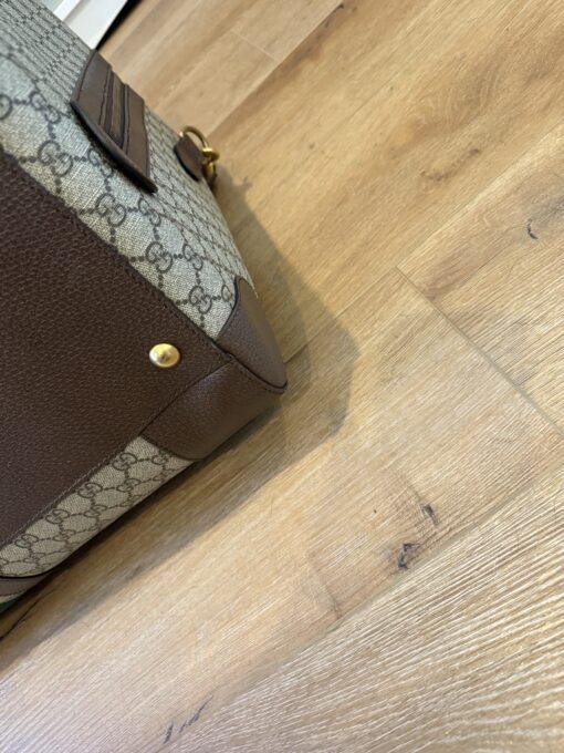 Gucci Savoy Large Duffle Bag Coated Canvas - Image 18