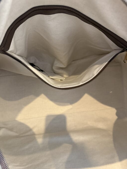 Gucci Savoy Large Duffle Bag Coated Canvas - Image 14