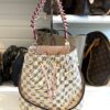 Louis Vuitton Neo Noe Azur with Rose Ballerine