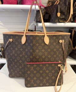 Louis Vuitton Monogram Peony Neverfull GM with Pouch