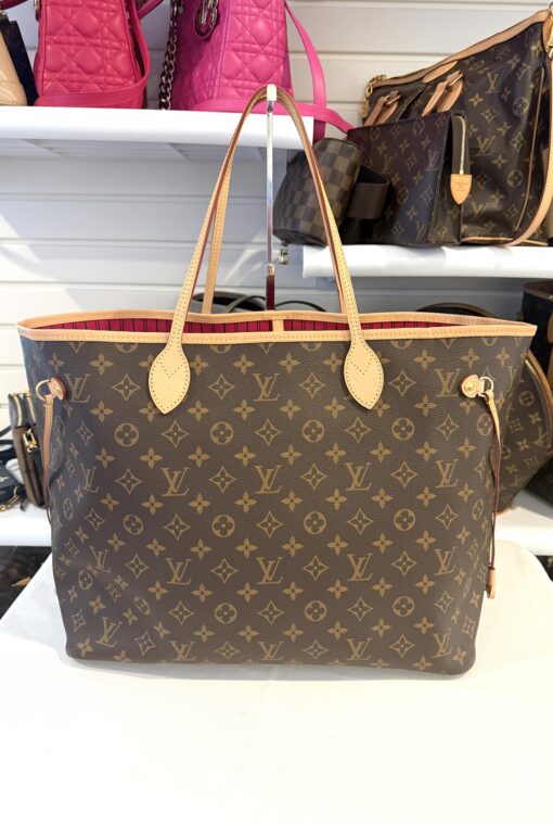 Louis Vuitton Monogram Peony Neverfull GM with Pouch - Image 20