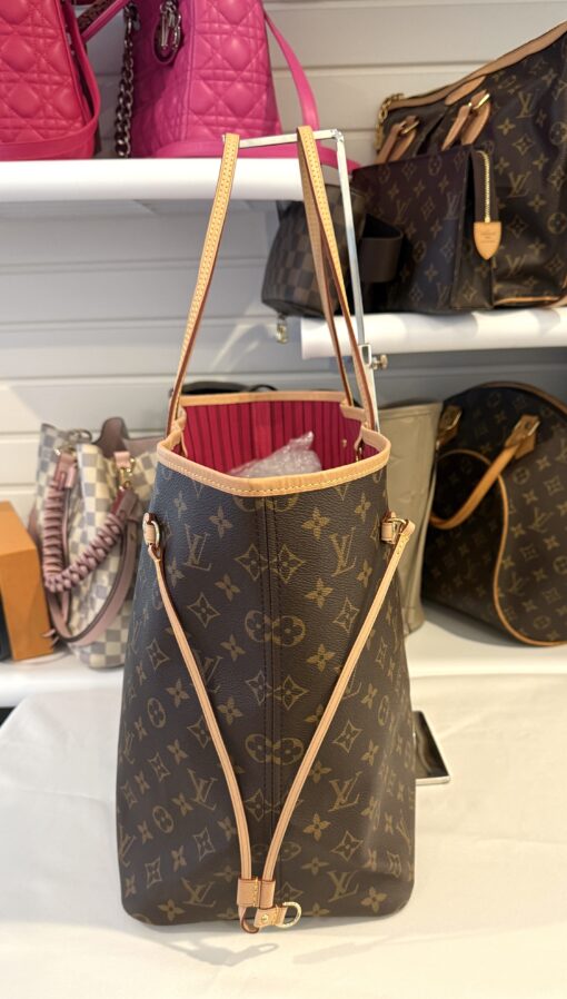 Louis Vuitton Monogram Peony Neverfull GM with Pouch - Image 18