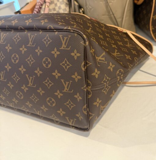 Louis Vuitton Monogram Peony Neverfull GM with Pouch - Image 13