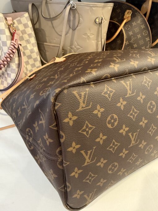Louis Vuitton Monogram Peony Neverfull GM with Pouch - Image 12