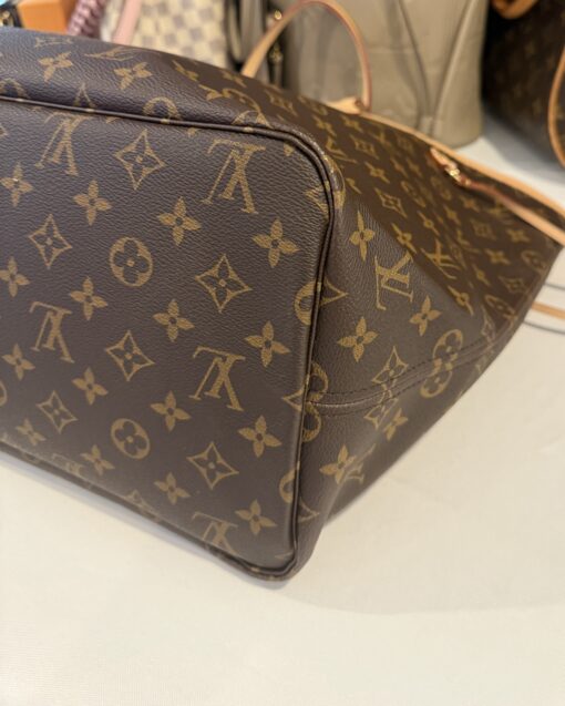 Louis Vuitton Monogram Peony Neverfull GM with Pouch - Image 11