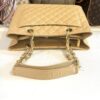 Chanel Caviar Quilted Grand Shopping Tote GST Beige Clair GHW 6
