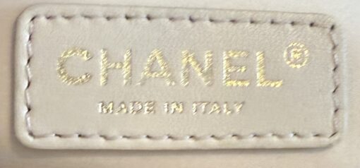 Chanel Caviar Quilted Grand Shopping Tote GST Beige Clair GHW - Image 11