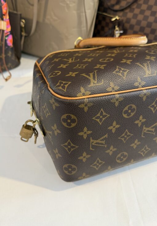 Louis Vuitton Monogram Deauville Satchel - Image 11