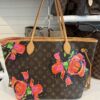 Louis Vuitton Stephen Sprouse Roses Monogram Neverfull MM