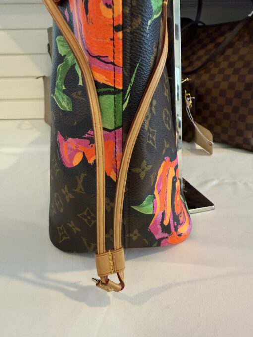 Louis Vuitton Stephen Sprouse Roses Monogram Neverfull MM - Image 34