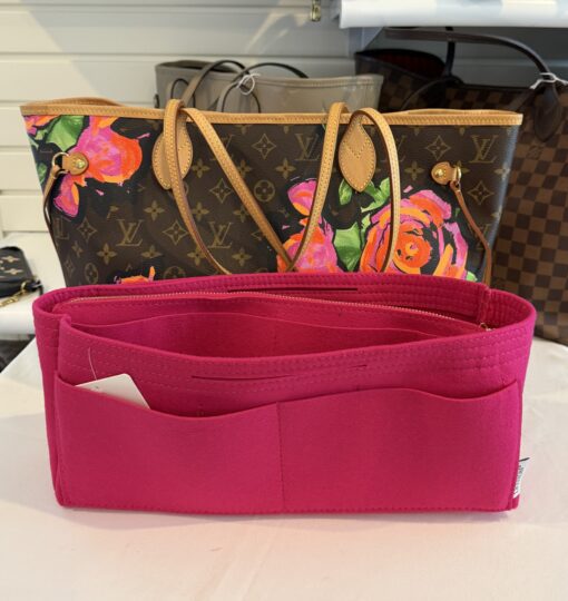 Louis Vuitton Stephen Sprouse Roses Monogram Neverfull MM - Image 5
