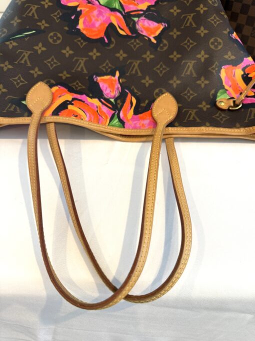 Louis Vuitton Stephen Sprouse Roses Monogram Neverfull MM - Image 31