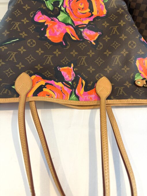 Louis Vuitton Stephen Sprouse Roses Monogram Neverfull MM - Image 29