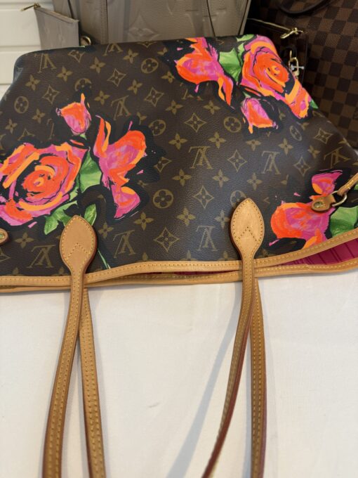 Louis Vuitton Stephen Sprouse Roses Monogram Neverfull MM - Image 26