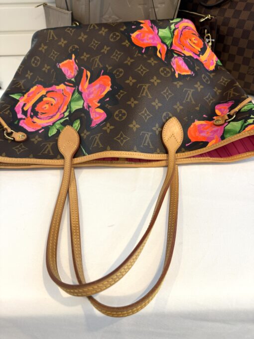 Louis Vuitton Stephen Sprouse Roses Monogram Neverfull MM - Image 24