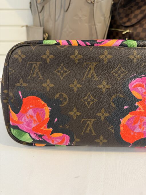 Louis Vuitton Stephen Sprouse Roses Monogram Neverfull MM - Image 22