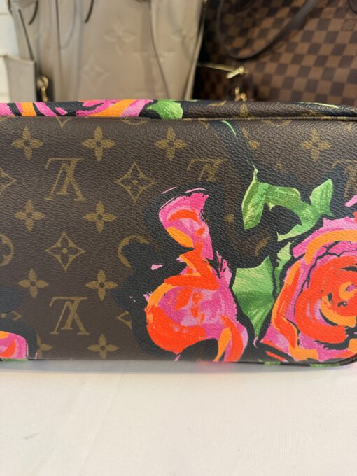 Louis Vuitton Stephen Sprouse Roses Monogram Neverfull MM - Image 21