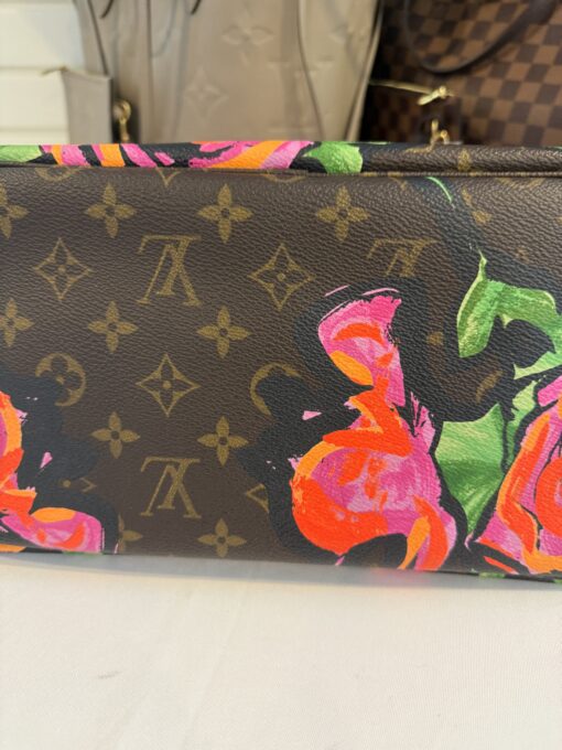 Louis Vuitton Stephen Sprouse Roses Monogram Neverfull MM - Image 19