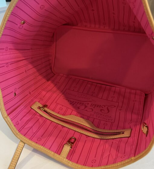Louis Vuitton Stephen Sprouse Roses Monogram Neverfull MM - Image 11