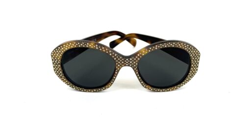 CELINE CL4240IS HAVANA BROWN CRYSTAL SUNGLASSES