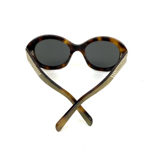 CELINE CL4240IS HAVANA BROWN CRYSTAL SUNGLASSES - Image 6