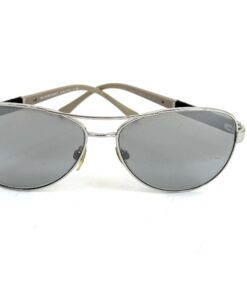 Burberry Women BE3080 10056V Silver Cateye Sunglasses