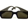 Fendi FE40073U 50E Blue and Grey Rectangular Sunnies