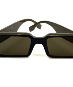 Fendi FE40073U 50E Blue and Grey Rectangular Sunnies