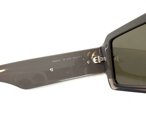 Fendi FE40073U 50E Blue and Grey Rectangular Sunnies - Image 7