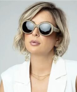 CELINE CL4240IS HAVANA BROWN CRYSTAL SUNGLASSES 2