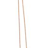 Full necklace laid out to show the chain length