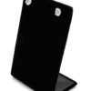 Single stud on a black display stand