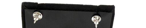 2.34 TCW Lab Screw back Studs in 14k White Gold IGI Certificate - Image 10