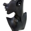 Stud shown on a display bust to give a sense of scale
