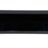 Presentation box open and lined in black