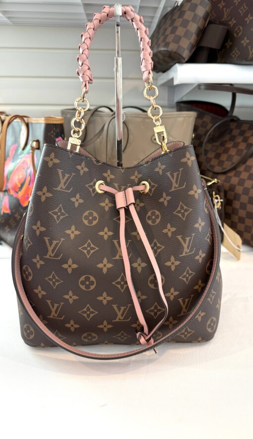 Louis Vuitton Monogram Neo Noe MM Rose Poudre
