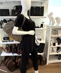 Alternative view of Fendi Metallic Lurex Zucca Mia Tote Brown