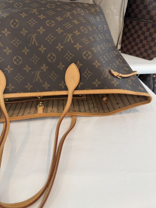 Louis Vuitton Monogram Neverfull GM Tan Interior - Image 25