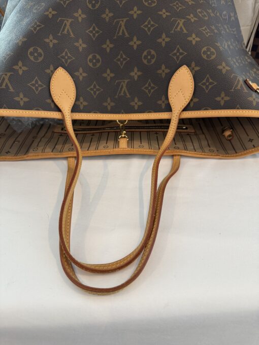 Louis Vuitton Monogram Neverfull GM Tan Interior - Image 24